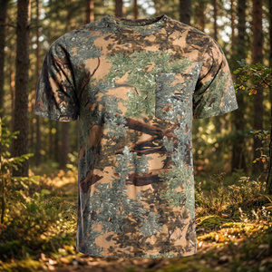 Camisas de Caza con Camuflaje Personalizado y Paño para Lentes, Ropa de Exterior de Secado Rápido, Logotipo Personalizado, Camisa de Caza de Alta Calidad al Mejor Precio - Product Image 1
