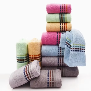 Wholesale Custom <b>Face</b> Towels Heavy GSM Cotton Luxury Soft Hand <b>Cloth</b> Quick Dry OEM Supplier Low Price Absorbent Multi Color - Product Image 1