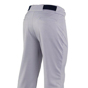 Pantalones de Béisbol Largos 100% Poliéster, Hechos a Medida, Color Gris Sólido, Ropa Deportiva Transpirable para Equipo de Béisbol Masculino - Product Image 6