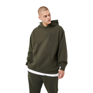 Sudadera con Capucha para Hombre, Estilo Urbano, Corte Regular, Bolsillo Canguro, Capucha Ajustable, Colores Personalizados Digitales, Tela Cómoda para Invierno - Product Image 3