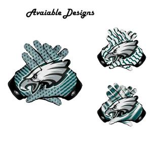 ถุงมืออเมริกันฟุตบอลแบบมืออาชีพ ออกแบบตามสั่ง น้ำหนักเบา ยึดเกาะดีเยี่ยม เพิ่มประสิทธิภาพการเล่นสำหรับตำแหน่งรับบอล - Product Image 6