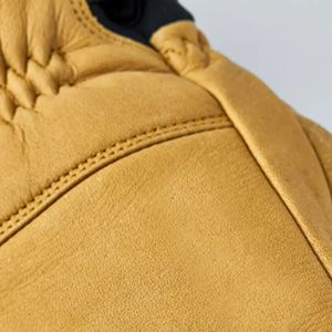 Gants de ski et de snowboard en cuir de chèvre respirant, imperméables, de haute qualité, avec logo et design personnalisés, fournis directement par les fabricants. - Product Image 4