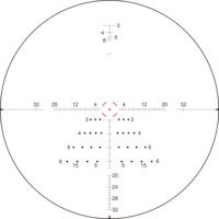 Lunette de tir SPINA OPTICS Tricore 1-10X24 ED LPVO, étanche, tactique, pour la chasse et les sports de plein air
