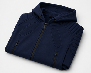 High Quality Vintage Cotton Hoodies Custom Logo Print <b>Hip</b> Hop <b>Padded</b> Embossed Hooded Sweatshirt - Product Image 6