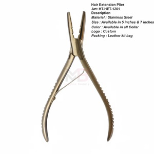 Pinzas para Extensiones de Cabello de Acero Inoxidable al por Mayor, Multifuncionales, Hechas en Pakistán, Nuevo Diseño - Product Image 3