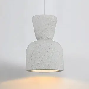 Herrlich texturde Lampen schirm Art Pinch Technik Große Pendel leuchte Kronleuchter Pendel leuchte für Essbar Küchen insel