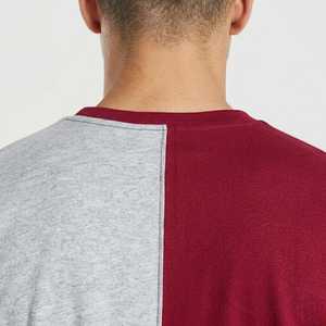 Conjunto de Verano para Hombre, Camiseta de Manga Corta con Pantalones Cortos, Estilo Moderno con Contraste de Color, Atuendo Informal de Dos Piezas - Product Image 6