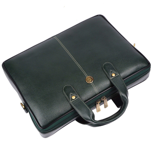 Sac messager pour ordinateur portable en cuir de buffle véritable de qualité supérieure, durable, personnalisé, sacoche d'affaires pour homme, sac à main, sac de voyage pour le bureau - Product Image 3