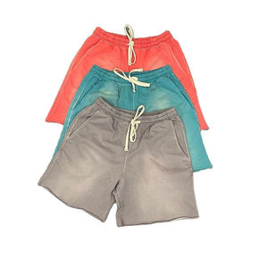 Shorts de bain respirants pour la plage, délavés au soleil, style vintage, avec logo personnalisé, pour adultes - Product Image 4