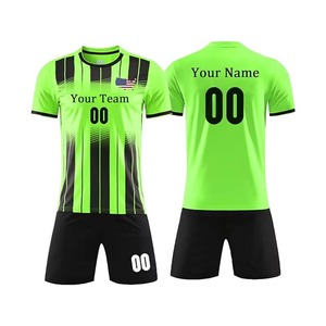 Men's Quick Dry Soccer Jersey 100% Polyester Breathable Mesh Fabric Sublimated Print Custom Team Name <b>Adjustable</b> <b>Strap</b> - Product Image 4