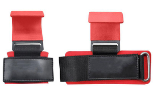 Ganchos de Levantamiento de Pesas Antideslizantes Ajustables al por Mayor con Soporte para Muñeca, Ganchos de Potencia para Entrenamiento Físico, Precio Económico, OEM - Product Image 2