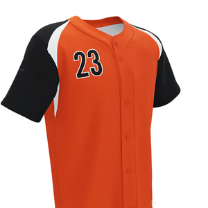 Maillot de baseball personnalisé entièrement sublimé, nouveau style, avec tissu à séchage rapide, qualité supérieure, vente en gros - Product Image 5