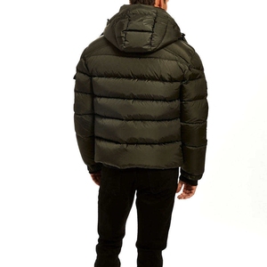 Custom Puffer <b>Jacket</b> <b>Men</b> Premium Quilted Winter Coat <b>Lightweight</b> Insulated Outdoor Streetwear Puffer <b>Jacket</b> Private Label OEM - Product Image 6