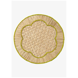 แผ่นรองแก้วไม้ไผ่แบบคลาสสิกระดับพรีเมียม ทนความร้อน ปลอดสารพิษ กันลื่น รูปทรงกลม ทำด้วยมือ ตกแต่งโต๊ะอาหาร สำหรับร้านอาหารและโรงแรม - Product Image 6