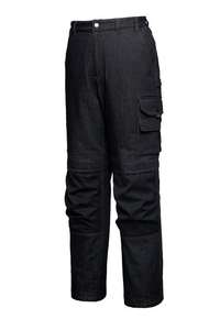 [T-BUC] Pantalones de Trabajo Aislantes de Mezclilla Negros TJS-301JP, Marca Coreana OEM/ODM - Product Image 2