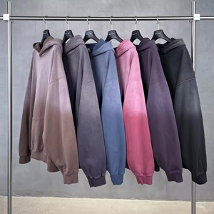 Sweat-shirts à capuche pour hommes de haute qualité, prix bas, logo personnalisé brodé, 100% coton, tendance, ARTIST INDUSTRY, sweats à capuche OEM - Product Image 1