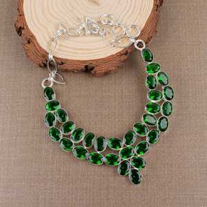 โครเมียมไดโอไซด์จี้เงินสเตอร์ลิงผู้หญิงเครื่องประดับเด็กทำด้วยมือของขวัญแฟชั่นหรูหราอุปกรณ์เสริมคุณภาพสูงคลาสสิก - Product Image 1