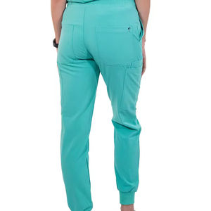 Uniformes Médicos Antiarrugas Unisex de Poliéster, Rayón y Spandex, Diseño Personalizado de Pakistán, Conjunto de Uniformes para Enfermeras, Venta al por Mayor, OEM - Product Image 3