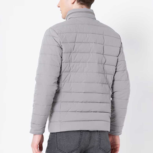 Veste d'hiver chaude pour homme, style streetwear, doudoune matelassée personnalisée en polyester pour homme, vente en gros - Product Image 2