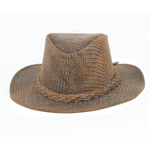 Sombreros de Vaquero de Cuero para Exteriores, Cómodos, Ajustables, Ecológicos y Ligeros, Personalizados para Viajar - Product Image 6