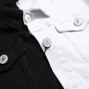 New Design Custom Clothing Fashion <b>Denim</b> <b>Jacket</b> Men Stand Breathable Eco-Friendly Stylish Running Wear Streetwear High Street - Product Image 6