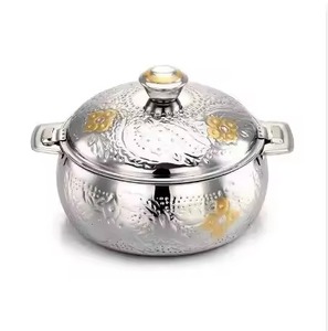 Marmite Métallique Premium Design Élégant Isolée pour Plats Chauds – Plat de Service Contemporain pour la Cuisine - Product Image 3