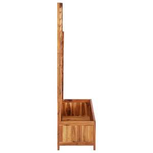 Jardinière surélevée en bois d'acacia massif avec finition huilée, pots et jardinières en bois naturel - Product Image 4