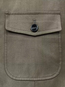 Men's Business Casual Suit Single Breasted Plus Size Lightweight 100% Cotton Pocket Details for Spring Autumn Made Bangladesh - Product Image 6
