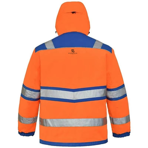 Chaqueta de Invierno Impermeable de Alta Visibilidad para Hombre, Ropa de Trabajo de Seguridad, Chaqueta de Trabajo Resistente al Viento para Construcción y Seguridad 2026 - Product Image 3