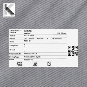 Pantalones Casuales de Algodón para Mujer, Corte Recto, Frente Plano, Tela Twill, Ecológicos, para Oficina, OEM ODM - Product Image 5