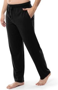 Fabricants de vêtements personnalisés : Pantalons de jogging à double taille, pantalons de survêtement amples et épais, pantalons de sport pour hommes avec impression sérigraphiée - Product Image 3