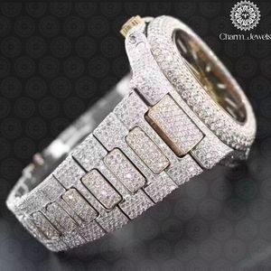 Charm_Jewels Luxury <b>Mechanical</b> <b>Watch</b> Stainless Steel Square Case 42mm Sapphire Dial Hollow Out Design Unisex Fashion - Product Image 2