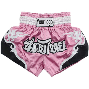Pantalones Cortos de Boxeo para Entrenamiento, Pantalones Cortos de Boxeo Muay Thai, Pantalones Cortos de Boxeo Clásicos Sublimados de Poliéster para Gimnasio - Product Image 3