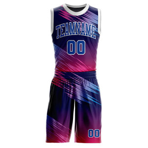 Uniforme de Baloncesto Deportivo de Tela Suave y Transpirable, Ligero, Duradero, Colorido, a la Moda, con el Mejor Precio - Product Image 1
