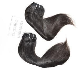 Cabello Indio Virgen Sin Procesar, Extensiones de Cabello Humano Remy, Cabello Virgen al Por Mayor con Cutícula Alineada, Mechones de Cabello Humano Liso - Product Image 1