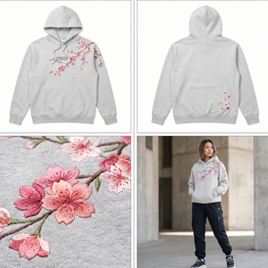 เสื้อฮู้ดดี้คุณภาพสูงสั่งทำพิเศษ ผ้าฟลีซหนานุ่ม ระบายอากาศได้ดี ปักลาย 220 กรัม 100% โพลีเอสเตอร์ ตกแต่งด้วยผ้าเชนิลล์ พิมพ์ลายสตรีทแวร์ - Product Image 5