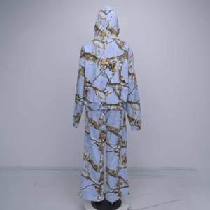 Wholesale Custom Realtree Camo Hoodie and Pant Set Oversized Drop Shoulder Joggers <b>Tracksuit</b> Breathable Casual Winter Clothing - Product Image 6