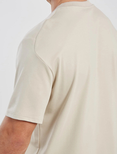 เสื้อยืดออกกำลังกายทรงหลวมสำหรับผู้ชาย – เสื้อยืดออกกำลังกายผ้าฝ้ายระบายอากาศได้ดี เสื้อออกกำลังกายดูดซับความชื้น ชุดกีฬาสวมใส่สบายสำหรับการออกกำลังกาย - Product Image 4