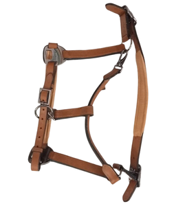 Wholesale Horse Leather <b>Halters</b> Bridle Adjustable Horse Riding Halter - Product Image 1