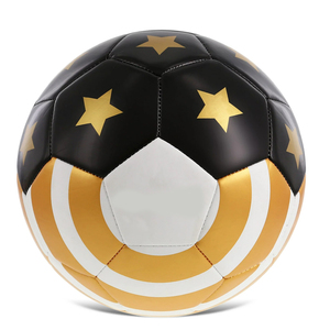 Ballon de football d'entraînement pour adultes en PU de haute qualité, design tendance spécial pour junior, taille 5, thermocollé, prix usine - Product Image 1