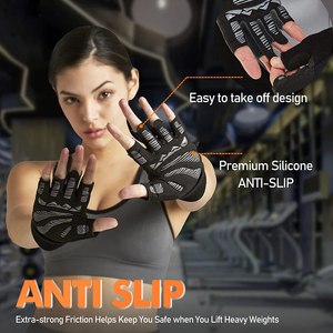 Guantes para levantamiento de pesas, guantes de gimnasio - Product Image 6