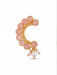 Divyoro Pastel Pink Halo <b>NosePin</b> - Product Image 5