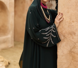 Offre Spéciale 2026 – Abaya Modeste de Dubaï, Perlée et Pailletée, à Manches Longues, Longueur Cheville, Traditionnelle Musulmane, Faite à la Main, pour Mariage, Femme, Automne/Printemps - Product Image 6