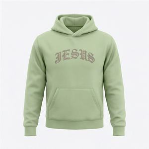 Sweat à capuche pour homme personnalisé avec logo, haute qualité, coton épais 500 g/m², technique de lavage à l'acide, brodé, coupe oversize, hiver - Product Image 1