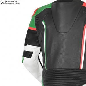 Latest Style Men Leather Jackets And Pants Motorbike <b>Sets</b> Factory Rate Customized Made Of Genuine Leather Motorbike Suits - Product Image 3