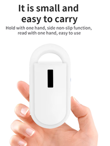 <span class=keywords><strong>Lecteur</strong></span> Scanner RFID Portable FDX-B 134,2 KHz PT160 ABS pour Animaux de Compagnie (Chiens, Chats) avec <span class=keywords><strong>Puce</strong></span> Microchip pour Étiquette Auriculaire en Verre et Accès USB - Product Image 6