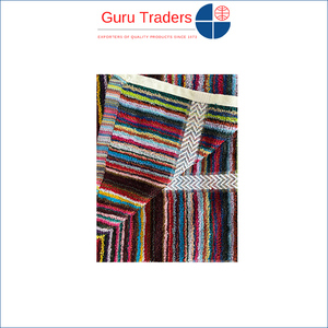 Best Quality Supplier of Top Notch Quality Polycotton Material Super Soft Bath Towels with Custom Weight and <b>Borders</b> from India - Product Image 3