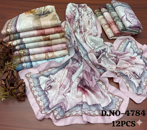 Découvrez l'élégance ultime avec notre collection de stoles en lin de qualité supérieure, ornées de plumes. Chic, doux et respirant pour tous - Product Image 2