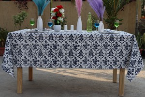 High Quality Linen <b>Tablecloth</b> Solid Color Soft Texture <b>Washable</b> and Sustainable for Dining Table Use - Product Image 3