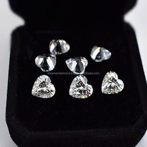 SHRAMAN DIAMOND 0.58-0.7 Ct/PC CVD/HPHT Loose Heart Shape Solitaire Lab Grown Super White VS-Si Synthetic Diamond Jewelry Making - Product Image 5
